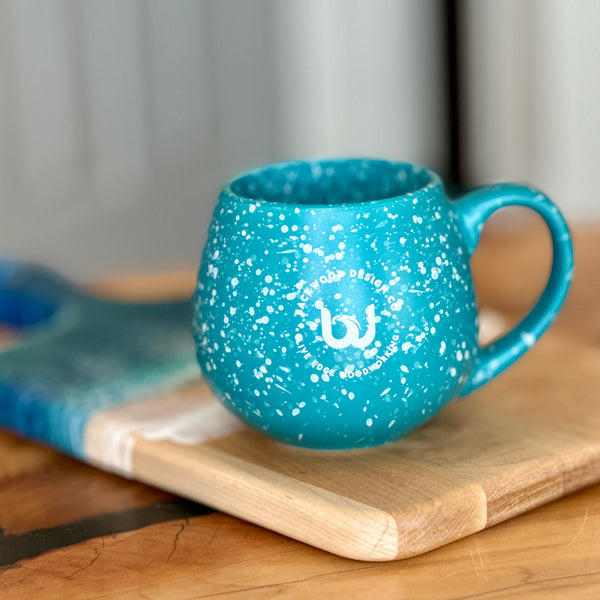 Speckled Turquoise Mug