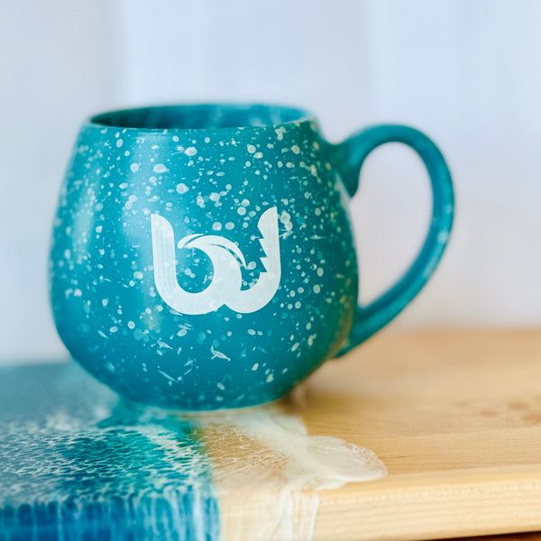 Speckled Turquoise Mug