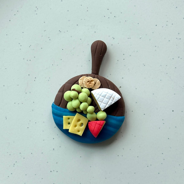 Miniature Charcuterie Board Fridge Magnet