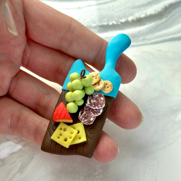 Miniature Charcuterie Board Fridge Magnet
