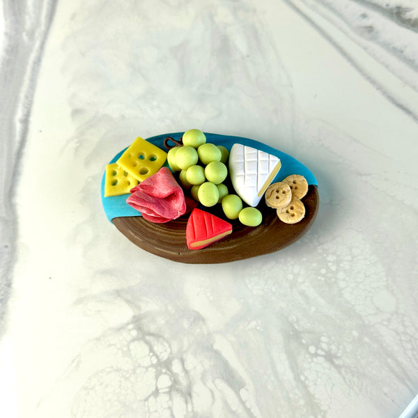 Miniature Charcuterie Board Fridge Magnet