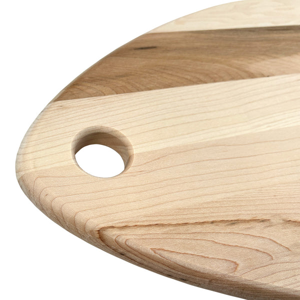 Unfinished Maple Cutting Board or Cheeseboard - Teardrop Shaped