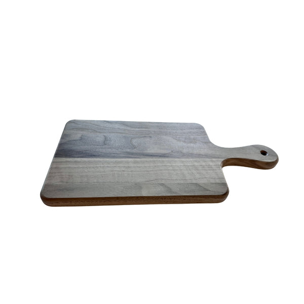 DIY-Ready, Unfinished Black Walnut Board with Handle