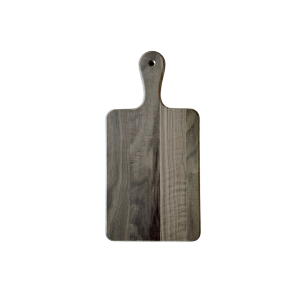 DIY-Ready, Unfinished Black Walnut Board with Handle