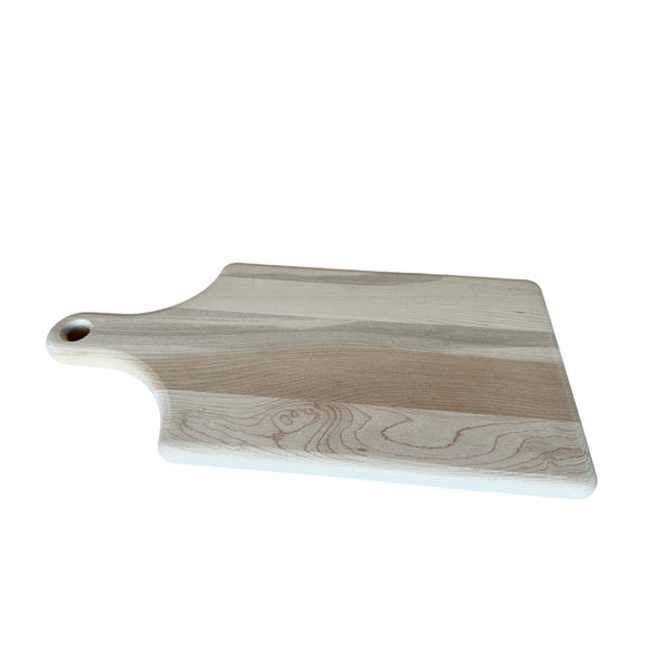 Unfinished Maple Cheeseboard with Handle