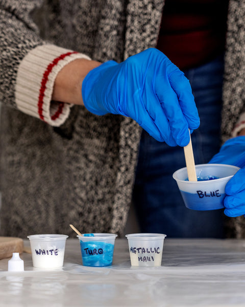 Course: Learn How to Make Your Own Epoxy Art Cheeseboard  - Coastal Vibes Edition