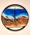 18" Live Edge Birdseye Maple Georgian Bay Clock(#3508)