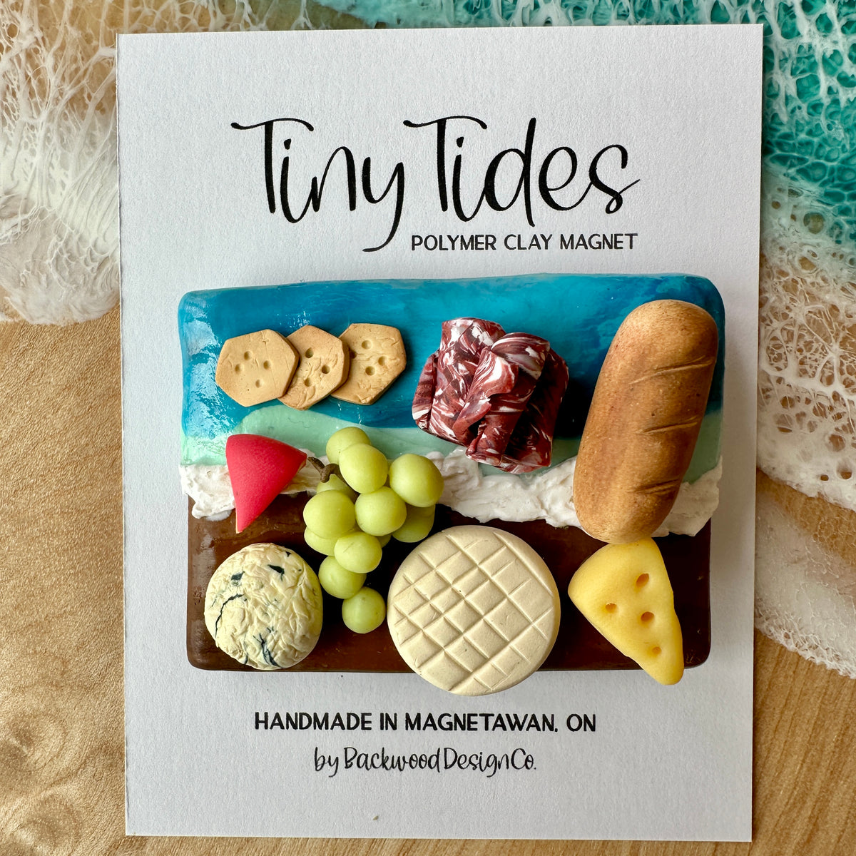 Tiny Tides Magnet - 2.25" x 1.75" (#0004)
