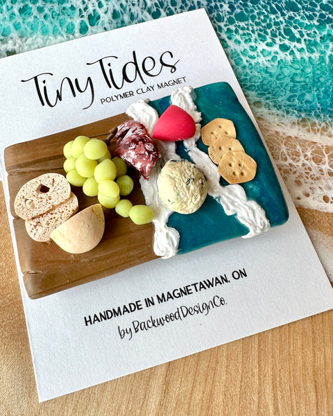 Tiny Tides Magnet - 2.5" x 1.5" (#0006)