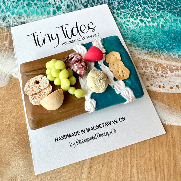 Tiny Tides Magnet - 2.5" x 1.5" (#0006)