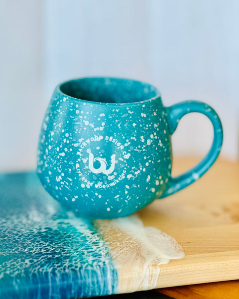 Speckled Turquoise Mug