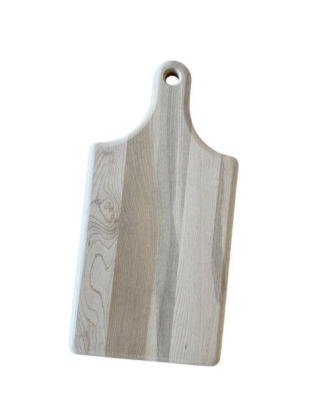 Unfinished Maple Board with Handle - 14" x 7" x 5/8" (BDC-310M)
