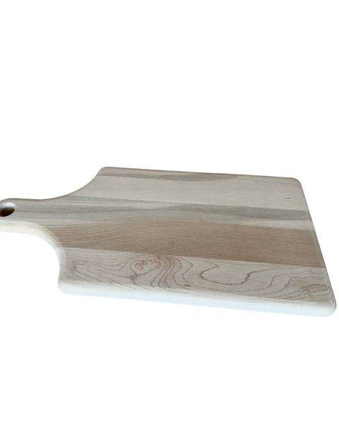 Unfinished Maple Board with Handle - 14" x 7" x 5/8" (BDC-310M)