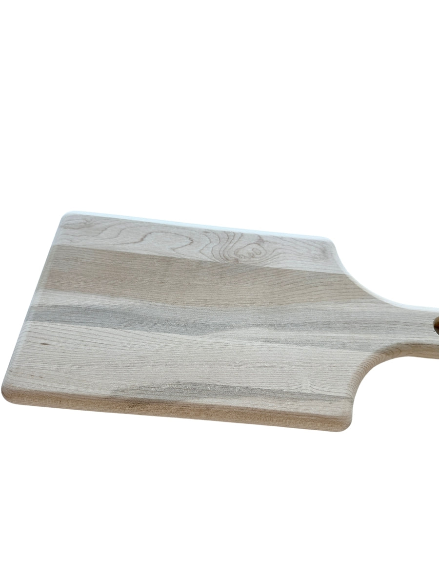 Unfinished Maple Board with Handle - 14" x 7" x 5/8" (BDC-310M)