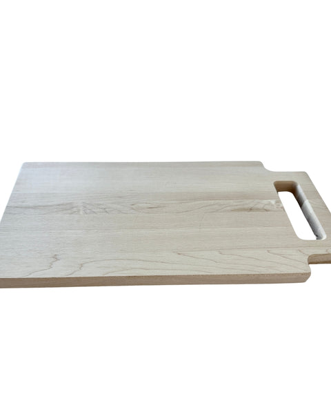 Unfinished Maple Board with Handle - 16" x 8" x 3/4" (BDC-400)
