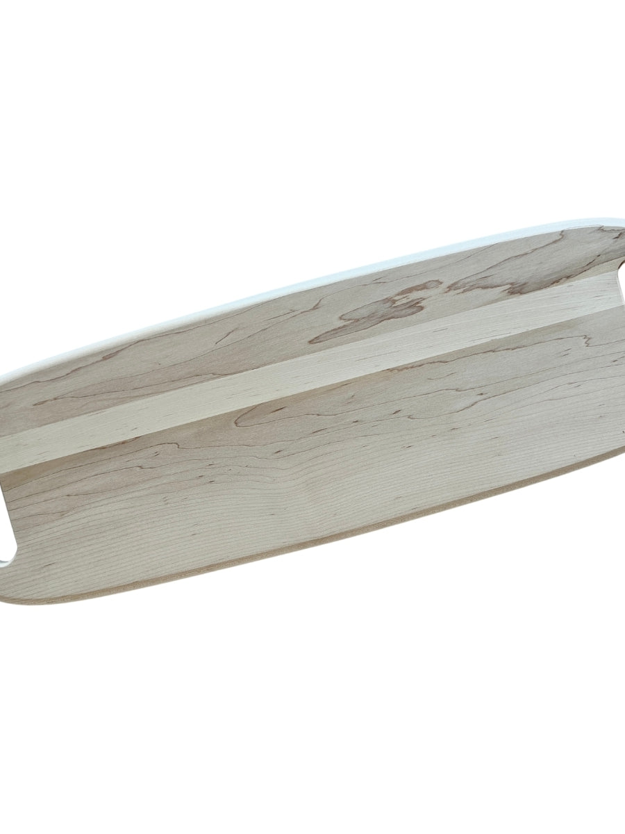 Unfinished Maple Tray with Handles - 23" x 8" x 3/4" (BDC-723)