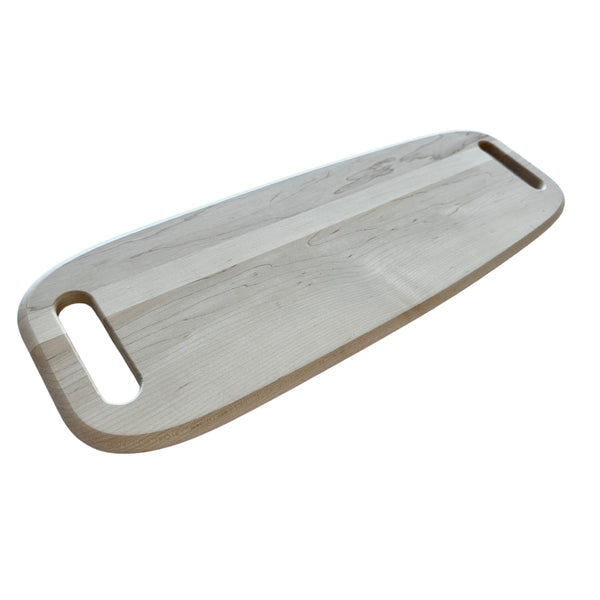 Unfinished Maple Tray with Handles - 23" x 8" x 3/4" (BDC-723)