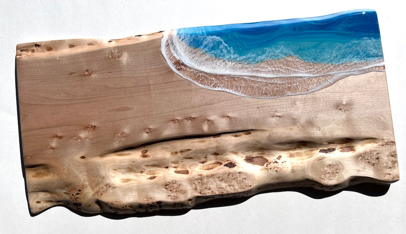Birdseye Maple Georgian Bay Board - 23.5" x 11" x 1" (#3442)