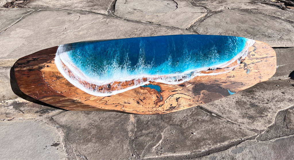 Spalted Maple Georgian Bay Board - 36" x 11 x 2" (#3468)